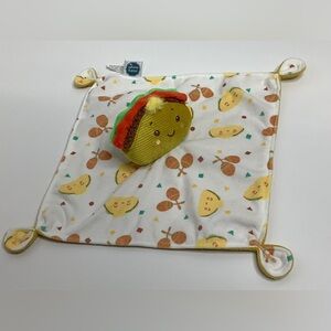 Mary Meyer Sweet Taco Lovey Security Blanket Knots Baby Nursery Soft